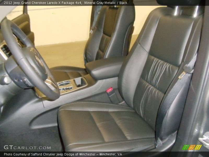 Mineral Gray Metallic / Black 2012 Jeep Grand Cherokee Laredo X Package 4x4