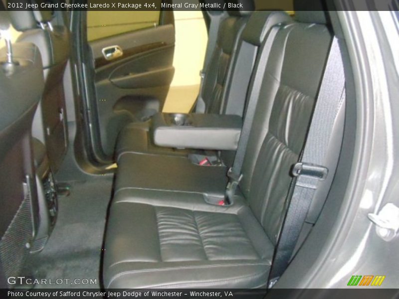 Mineral Gray Metallic / Black 2012 Jeep Grand Cherokee Laredo X Package 4x4