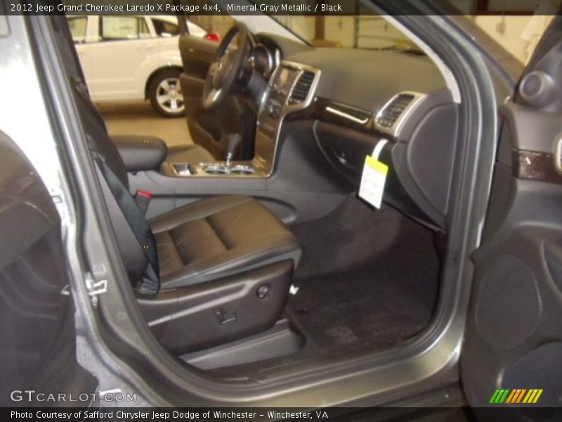 Mineral Gray Metallic / Black 2012 Jeep Grand Cherokee Laredo X Package 4x4