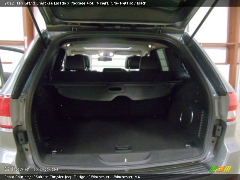 Mineral Gray Metallic / Black 2012 Jeep Grand Cherokee Laredo X Package 4x4