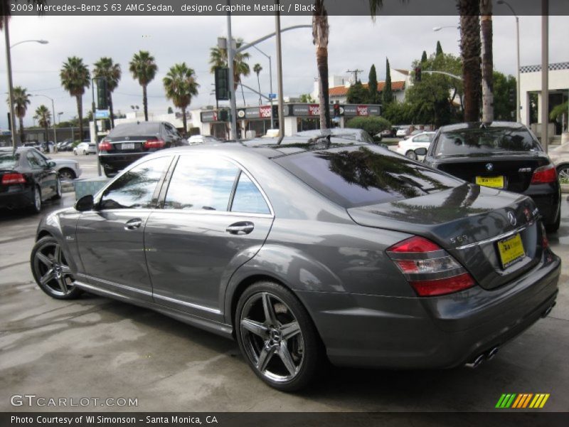 designo Graphite Metallic - 2009 Mercedes-Benz S 63 AMG Sedan