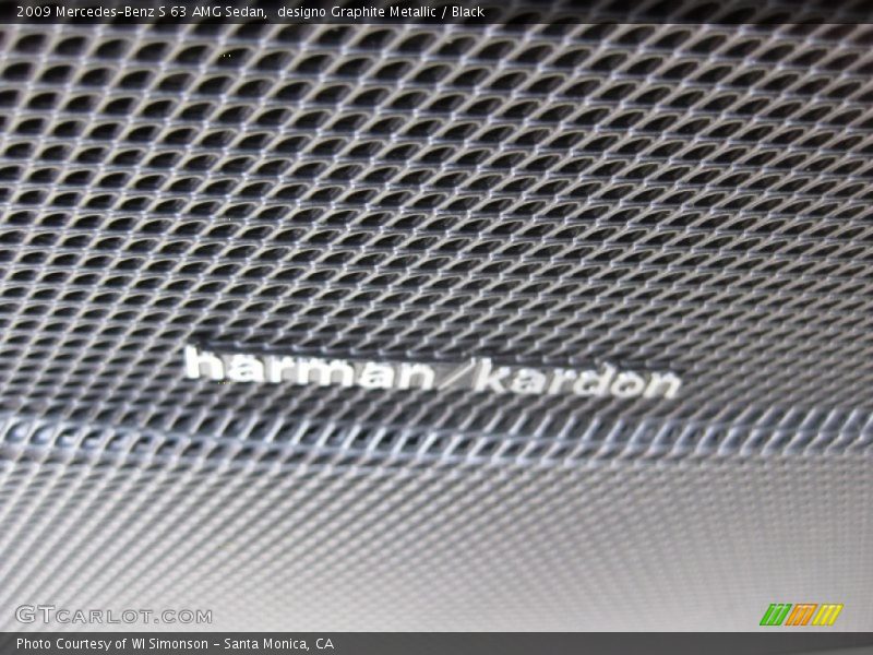 designo Graphite Metallic / Black 2009 Mercedes-Benz S 63 AMG Sedan
