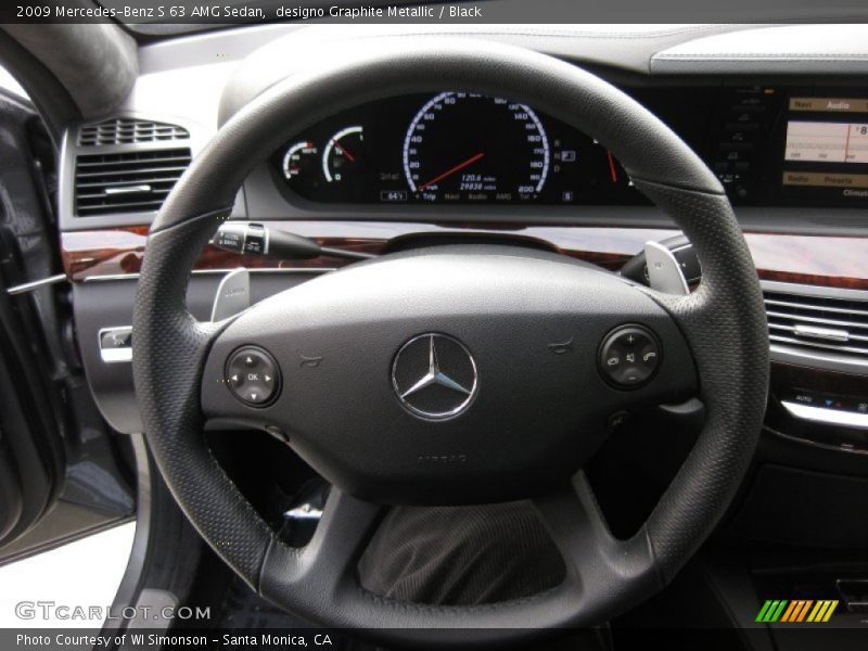  2009 S 63 AMG Sedan Steering Wheel