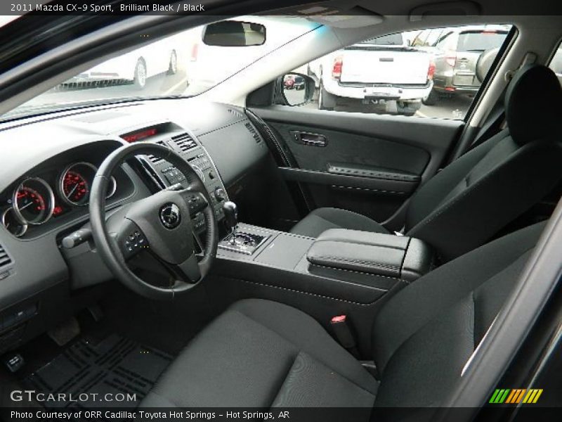  2011 CX-9 Sport Black Interior