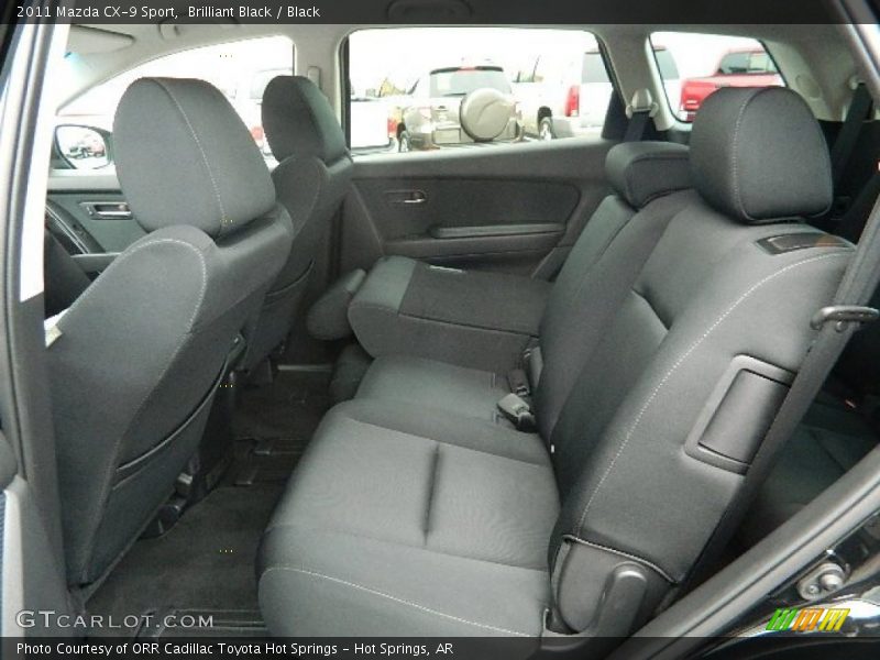 Rear Seat of 2011 CX-9 Sport