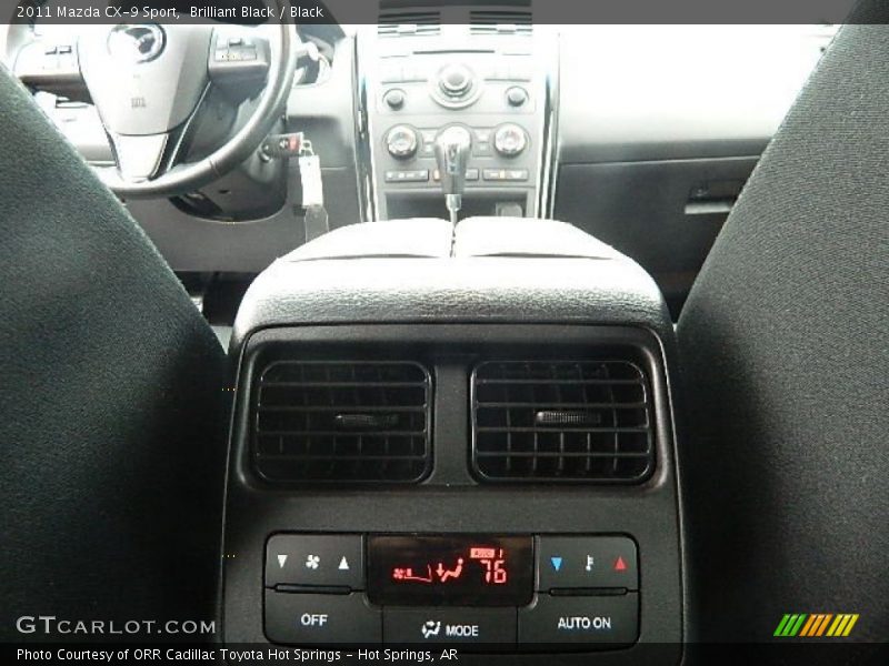 Brilliant Black / Black 2011 Mazda CX-9 Sport