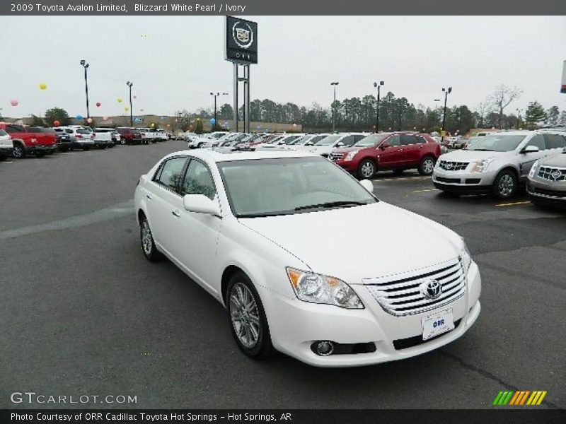 Blizzard White Pearl / Ivory 2009 Toyota Avalon Limited