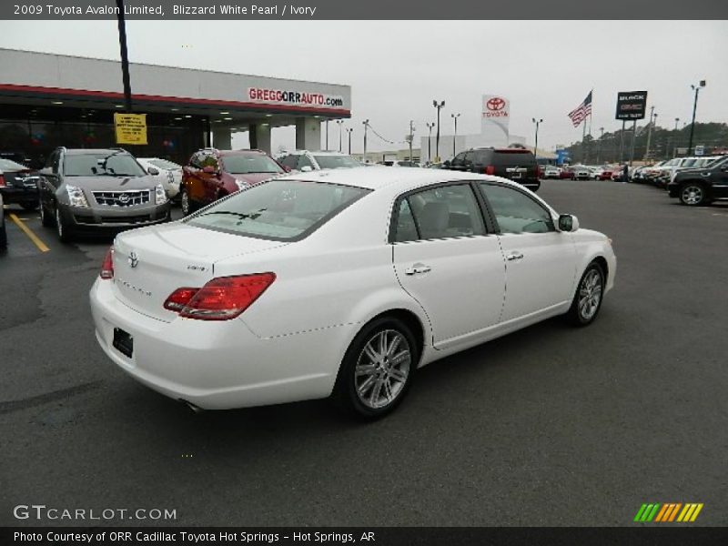 Blizzard White Pearl / Ivory 2009 Toyota Avalon Limited
