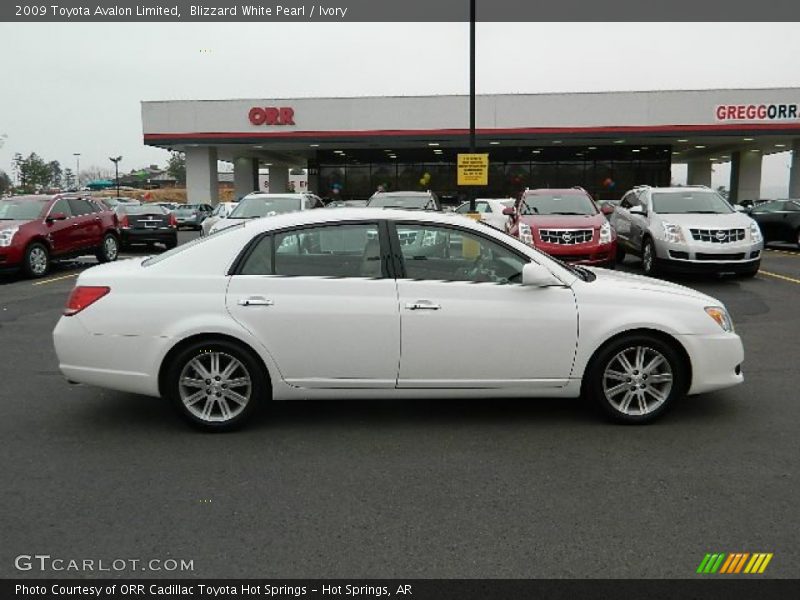 Blizzard White Pearl / Ivory 2009 Toyota Avalon Limited