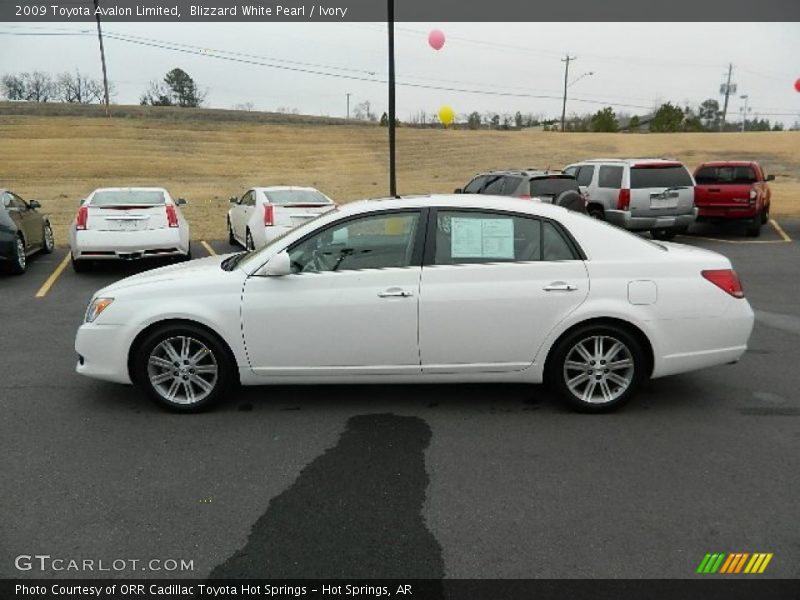 Blizzard White Pearl / Ivory 2009 Toyota Avalon Limited