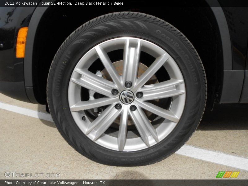  2012 Tiguan SE 4Motion Wheel