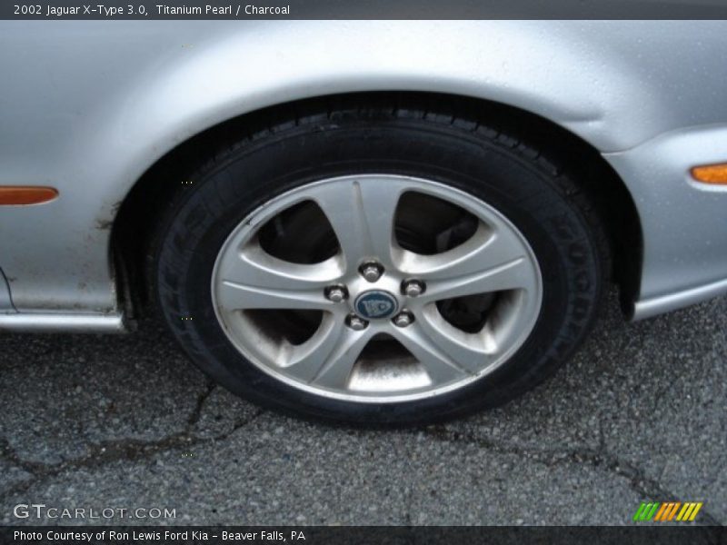 Titanium Pearl / Charcoal 2002 Jaguar X-Type 3.0