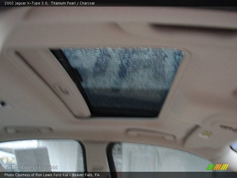 Titanium Pearl / Charcoal 2002 Jaguar X-Type 3.0