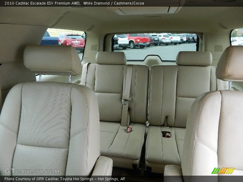 White Diamond / Cashmere/Cocoa 2010 Cadillac Escalade ESV Premium AWD