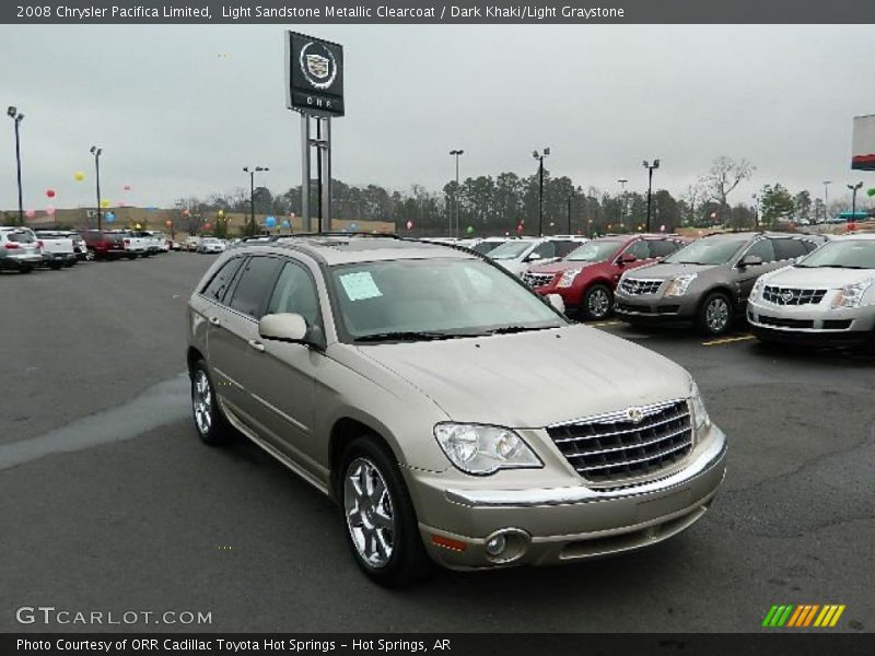 Light Sandstone Metallic Clearcoat / Dark Khaki/Light Graystone 2008 Chrysler Pacifica Limited