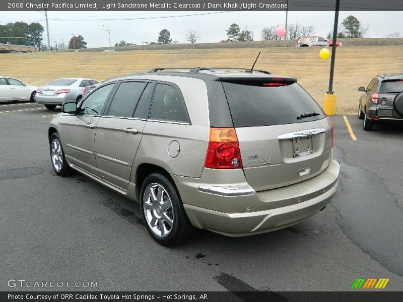 Light Sandstone Metallic Clearcoat / Dark Khaki/Light Graystone 2008 Chrysler Pacifica Limited