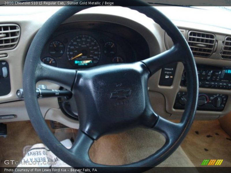  2000 S10 LS Regular Cab Steering Wheel