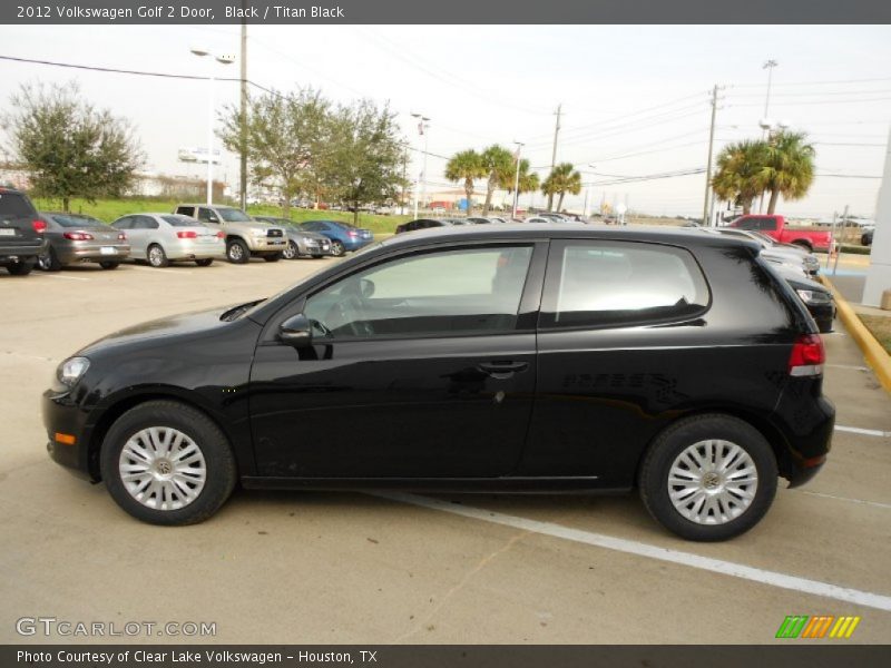  2012 Golf 2 Door Black