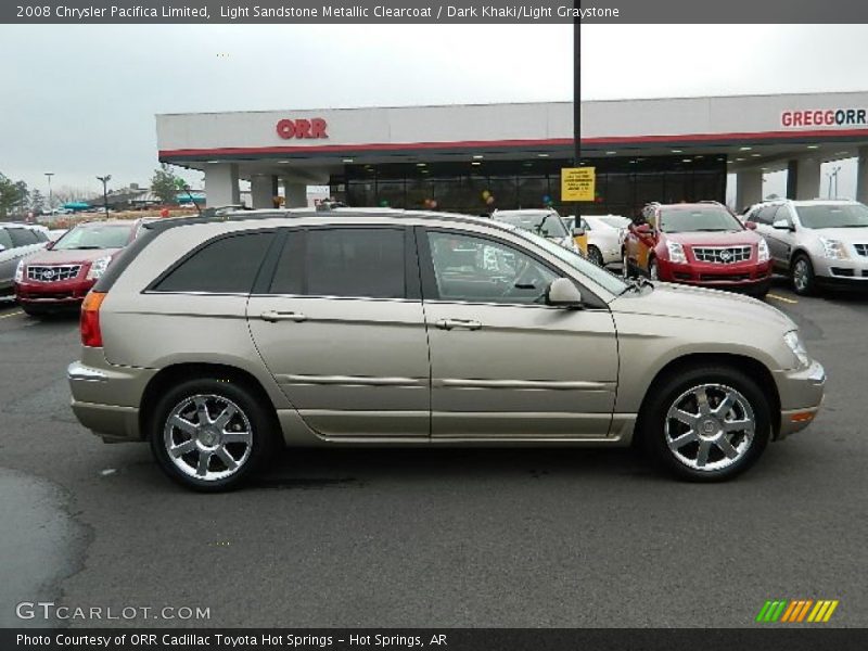 Light Sandstone Metallic Clearcoat / Dark Khaki/Light Graystone 2008 Chrysler Pacifica Limited