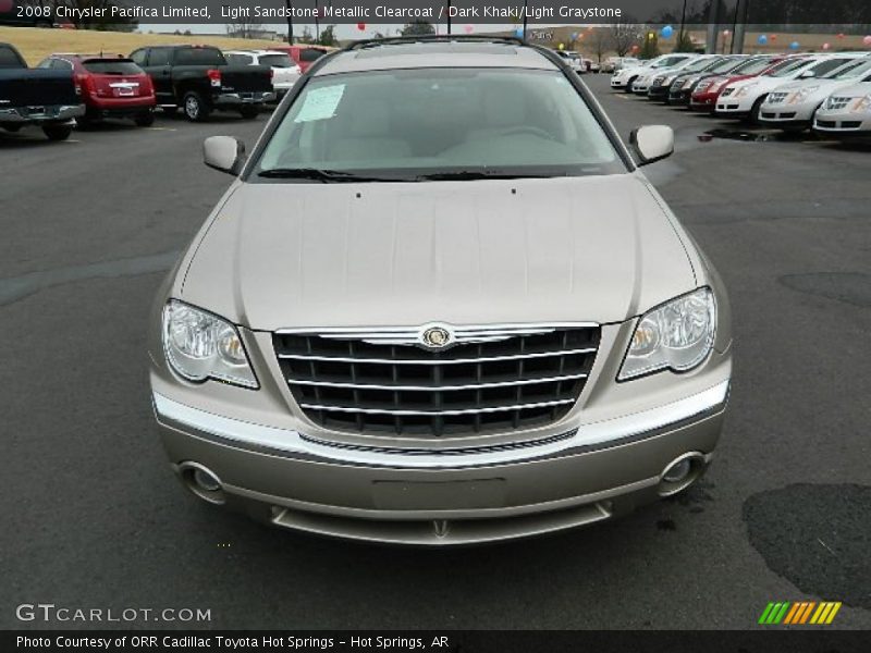 Light Sandstone Metallic Clearcoat / Dark Khaki/Light Graystone 2008 Chrysler Pacifica Limited