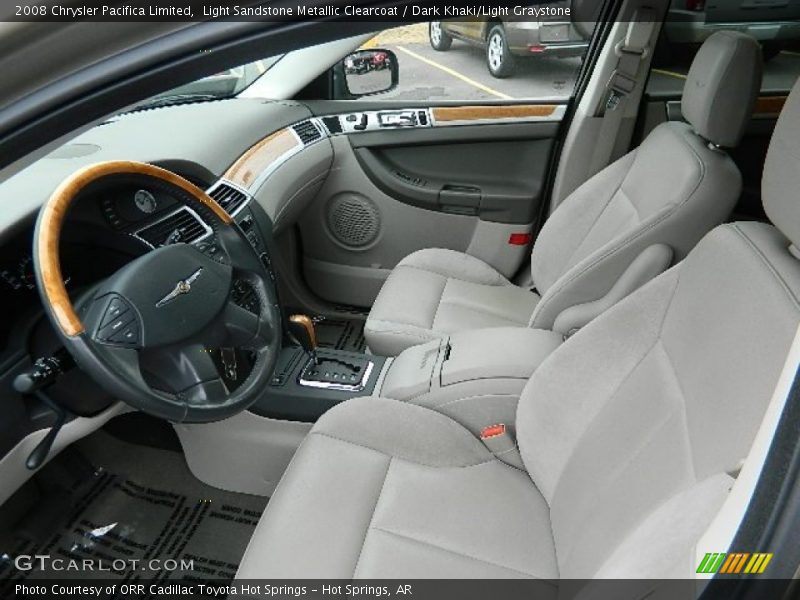  2008 Pacifica Limited Dark Khaki/Light Graystone Interior
