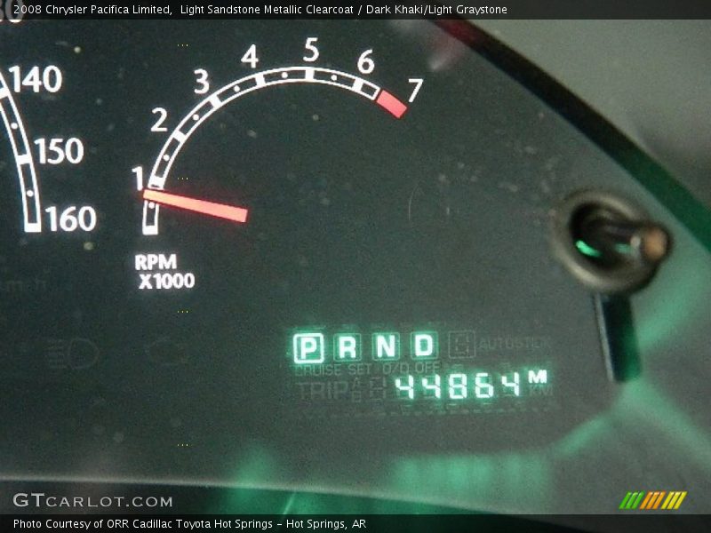 Light Sandstone Metallic Clearcoat / Dark Khaki/Light Graystone 2008 Chrysler Pacifica Limited