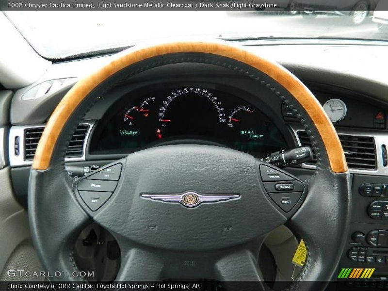 Light Sandstone Metallic Clearcoat / Dark Khaki/Light Graystone 2008 Chrysler Pacifica Limited