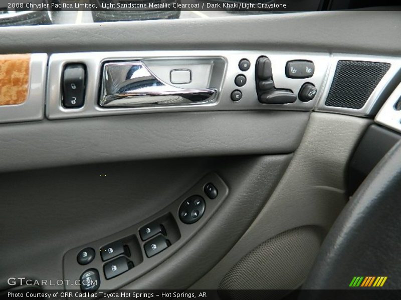 Light Sandstone Metallic Clearcoat / Dark Khaki/Light Graystone 2008 Chrysler Pacifica Limited