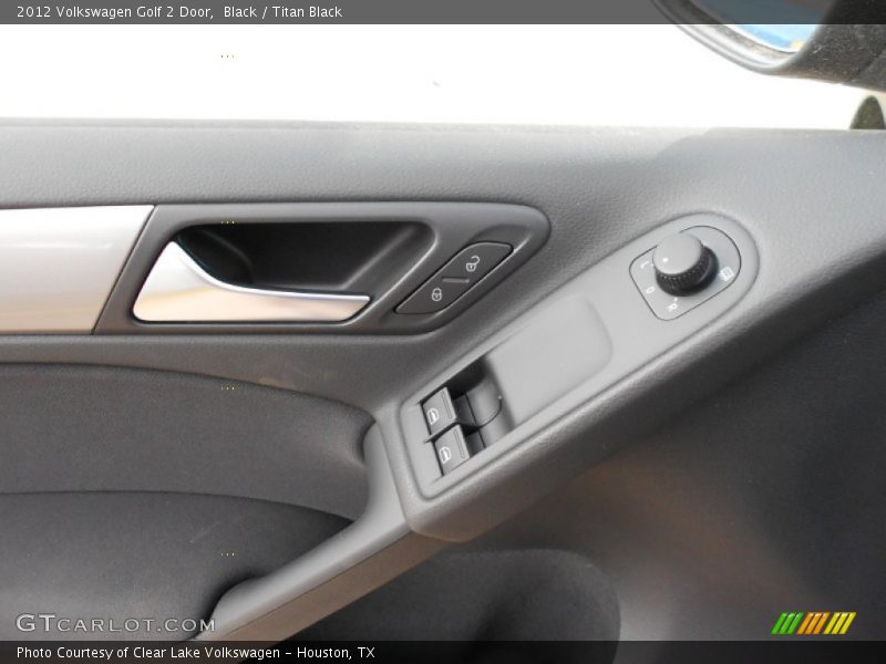 Black / Titan Black 2012 Volkswagen Golf 2 Door
