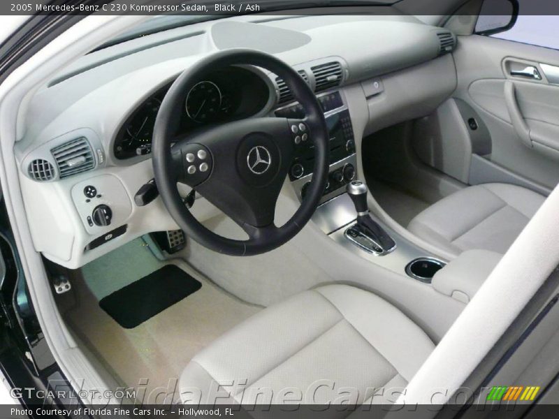 Black / Ash 2005 Mercedes-Benz C 230 Kompressor Sedan