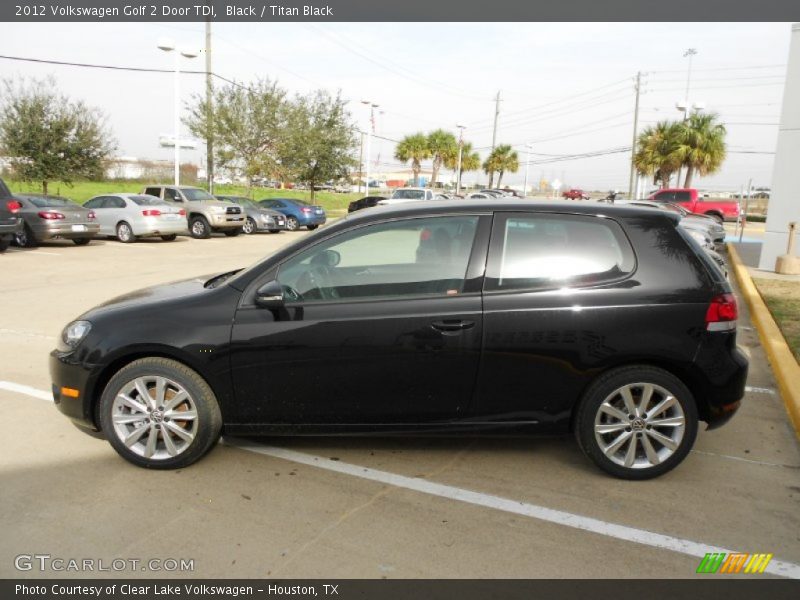  2012 Golf 2 Door TDI Black