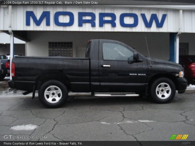 Black / Dark Slate Gray 2004 Dodge Ram 1500 SLT Regular Cab