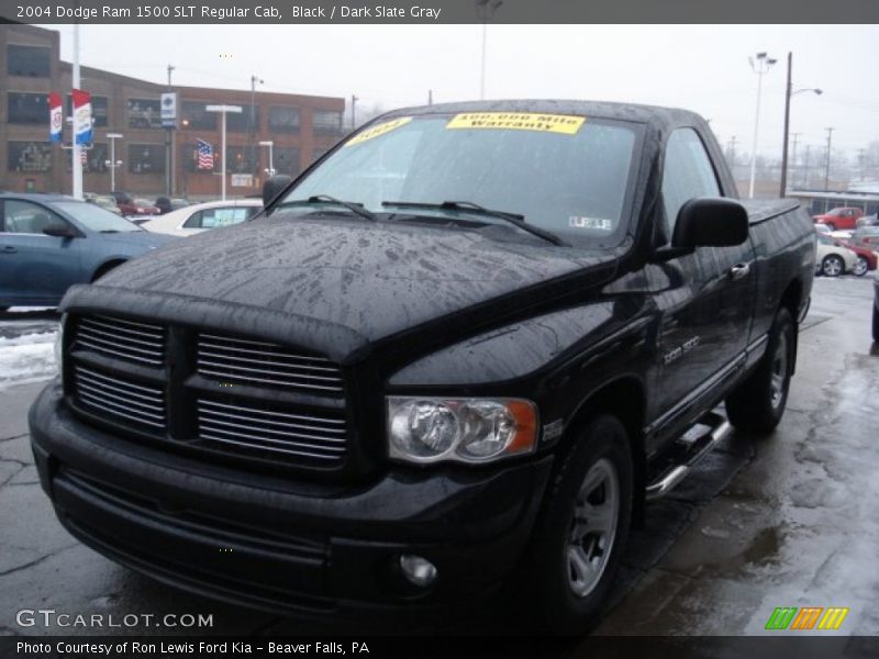 Black / Dark Slate Gray 2004 Dodge Ram 1500 SLT Regular Cab