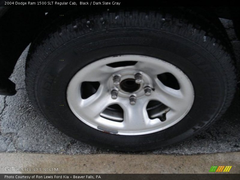 Black / Dark Slate Gray 2004 Dodge Ram 1500 SLT Regular Cab