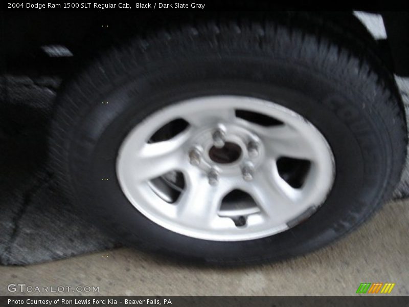 Black / Dark Slate Gray 2004 Dodge Ram 1500 SLT Regular Cab