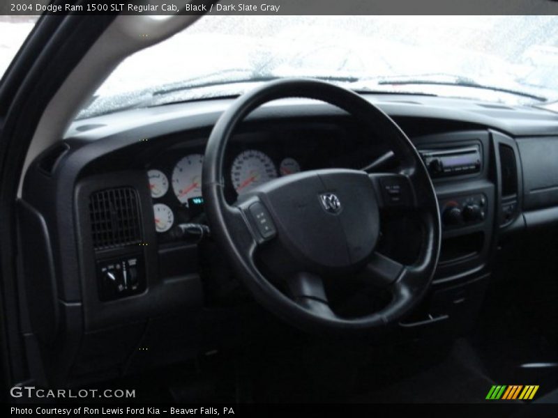 Black / Dark Slate Gray 2004 Dodge Ram 1500 SLT Regular Cab