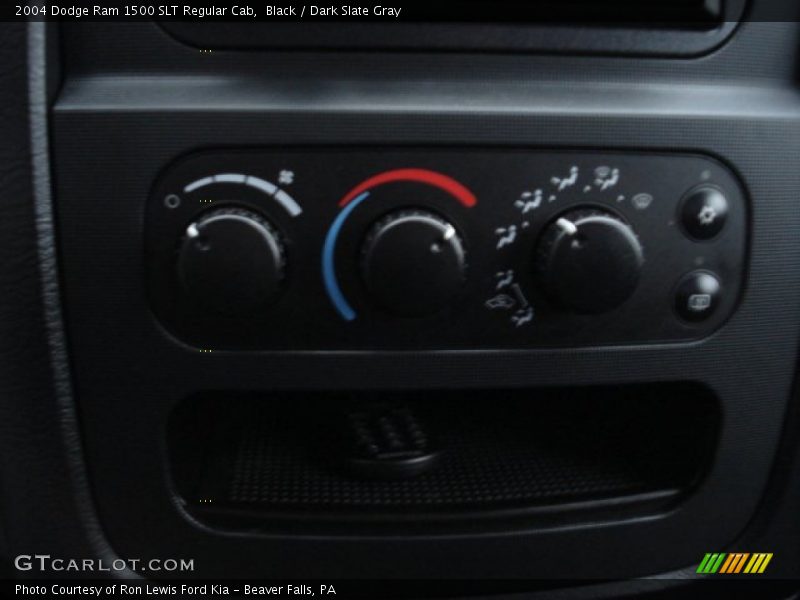 Black / Dark Slate Gray 2004 Dodge Ram 1500 SLT Regular Cab