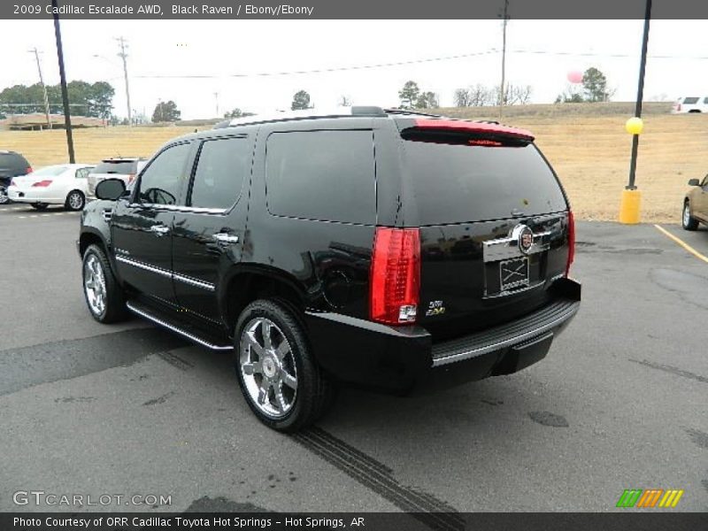 Black Raven / Ebony/Ebony 2009 Cadillac Escalade AWD