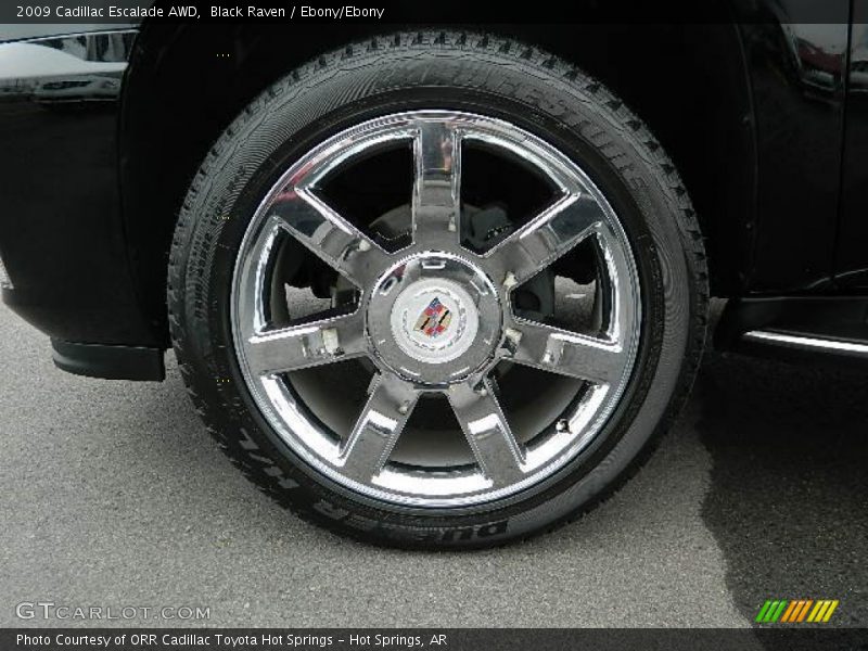 Black Raven / Ebony/Ebony 2009 Cadillac Escalade AWD