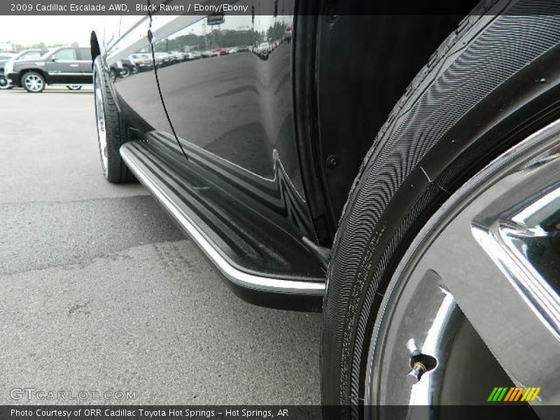 Black Raven / Ebony/Ebony 2009 Cadillac Escalade AWD