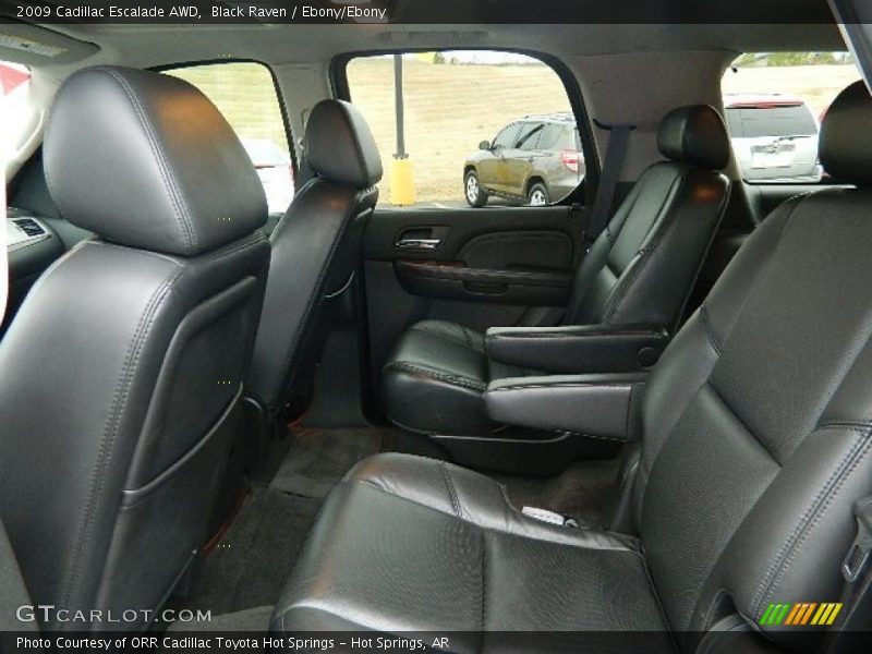 Black Raven / Ebony/Ebony 2009 Cadillac Escalade AWD