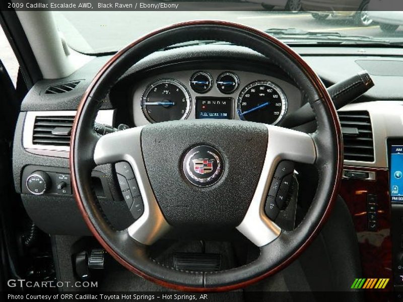 Black Raven / Ebony/Ebony 2009 Cadillac Escalade AWD