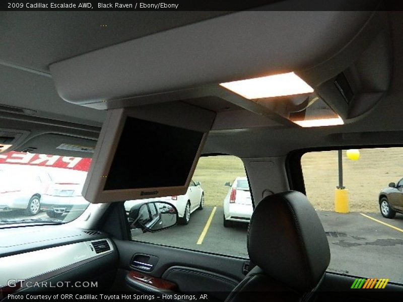 Black Raven / Ebony/Ebony 2009 Cadillac Escalade AWD