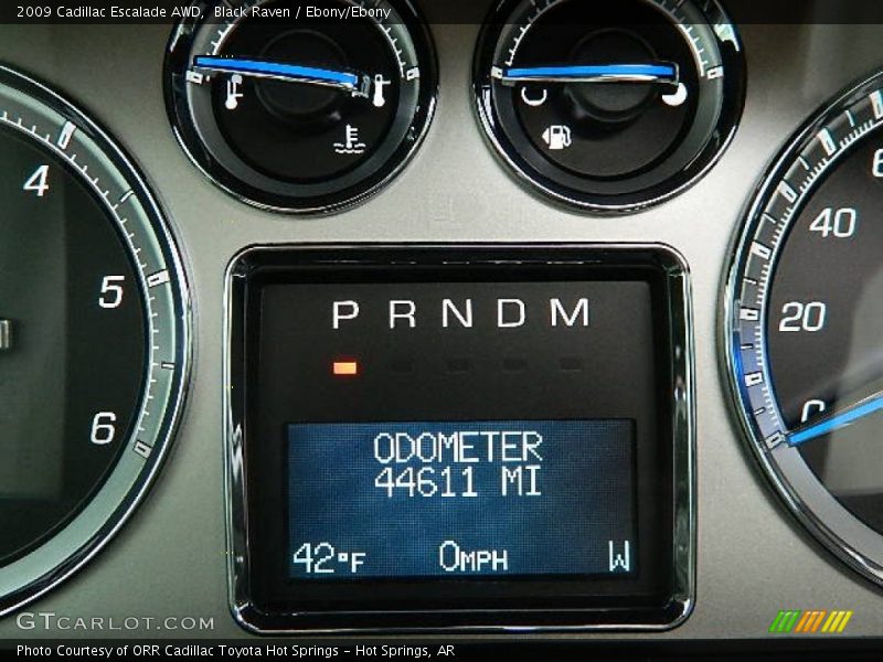 Black Raven / Ebony/Ebony 2009 Cadillac Escalade AWD