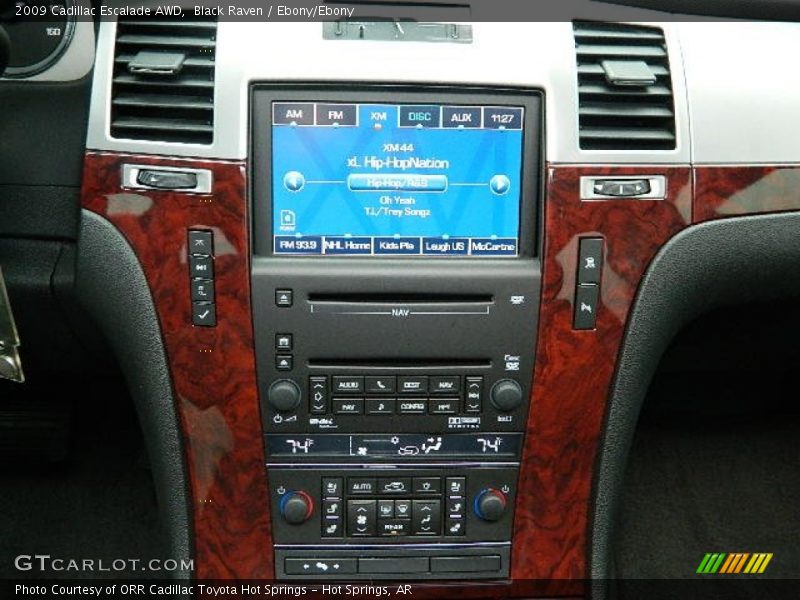 Black Raven / Ebony/Ebony 2009 Cadillac Escalade AWD