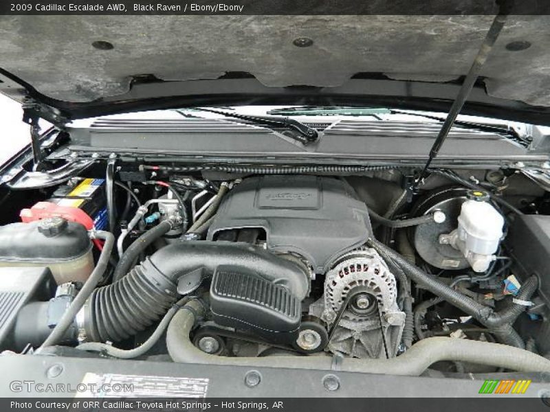 Black Raven / Ebony/Ebony 2009 Cadillac Escalade AWD
