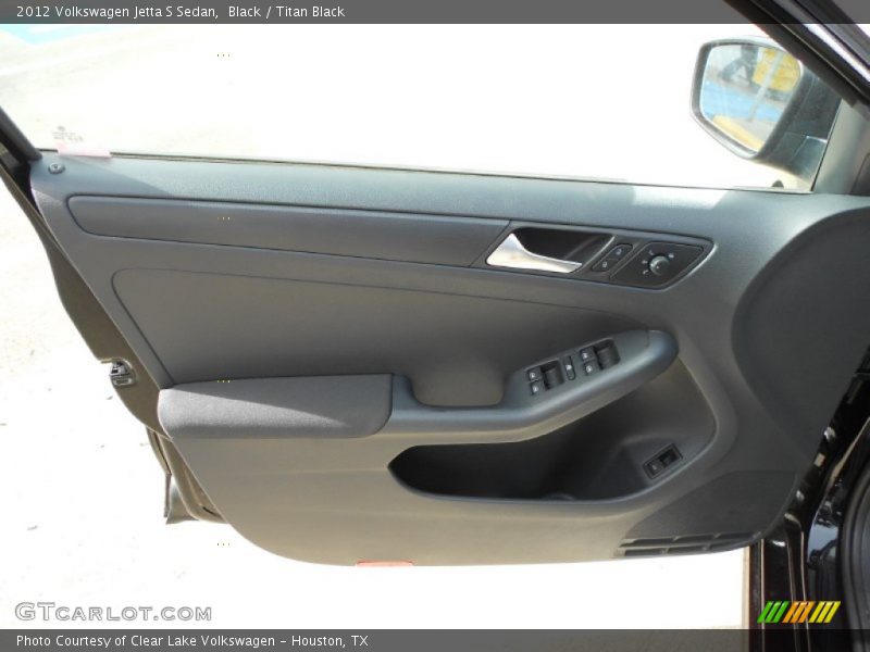 Black / Titan Black 2012 Volkswagen Jetta S Sedan