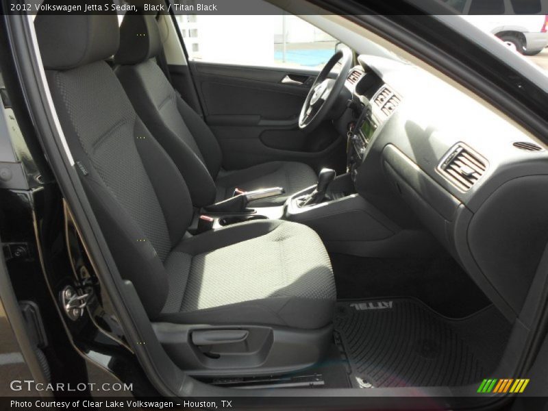 Black / Titan Black 2012 Volkswagen Jetta S Sedan