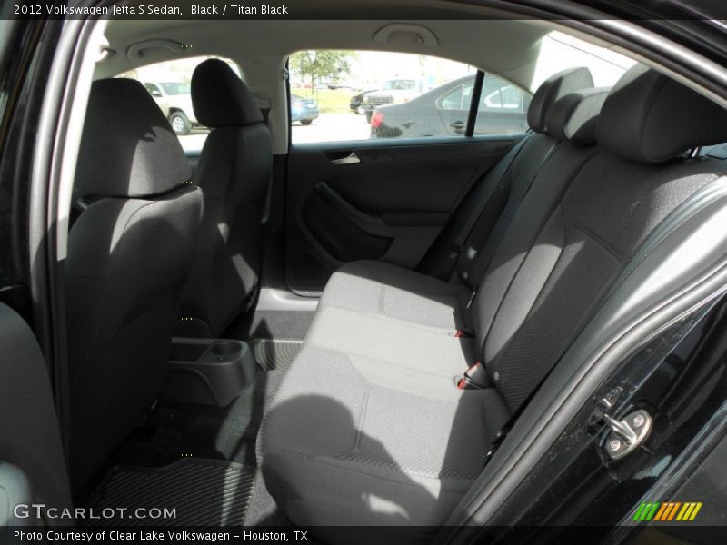 Black / Titan Black 2012 Volkswagen Jetta S Sedan