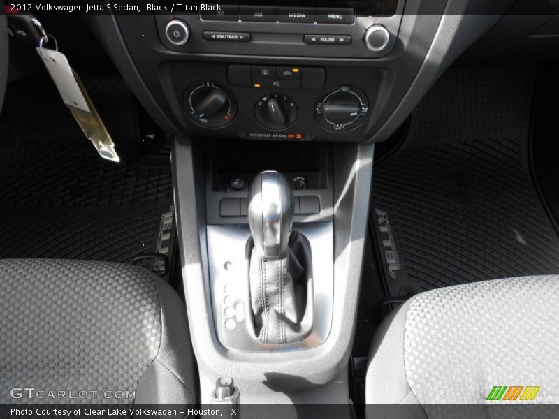 Black / Titan Black 2012 Volkswagen Jetta S Sedan